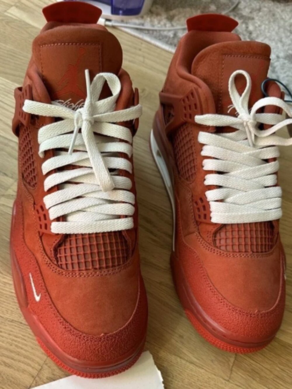 Air Jordan 4 Retro OG SP Nigel Sylvester Brick - Picture 2 of 5